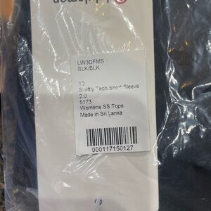 Lululemon Black Crew Neck Tee